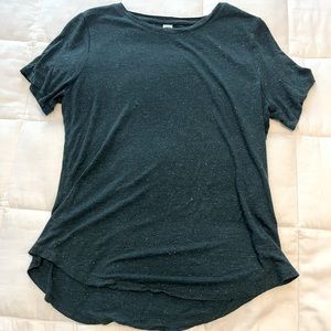 Womens Sparkly Teal T-Shirt